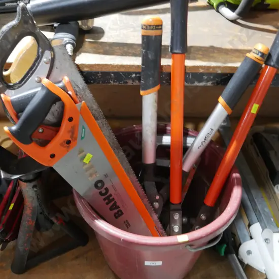Bucket of tools