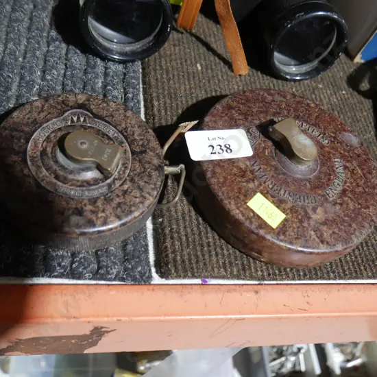 Two tape measures