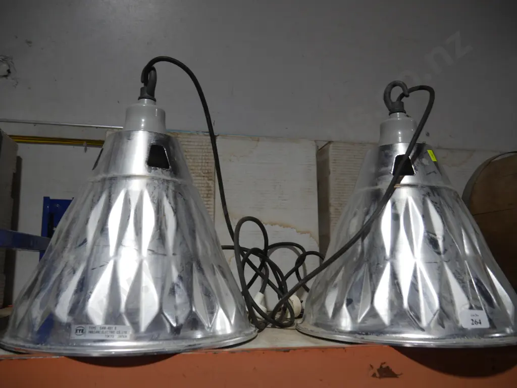 Two industrial lights Image 1++