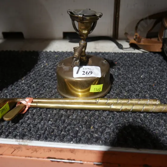 Brass golf clubs etc