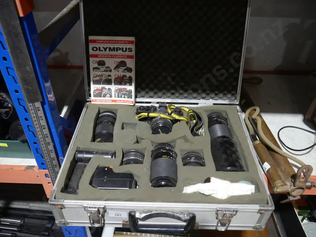 Olympus camera and assorted lenses etc Image 1++