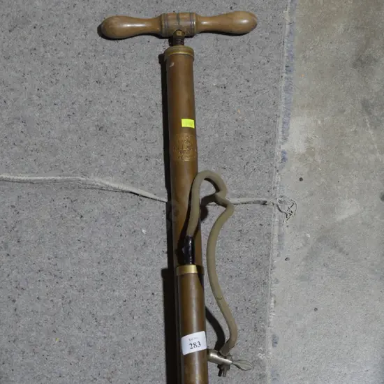 Vintage bike pump