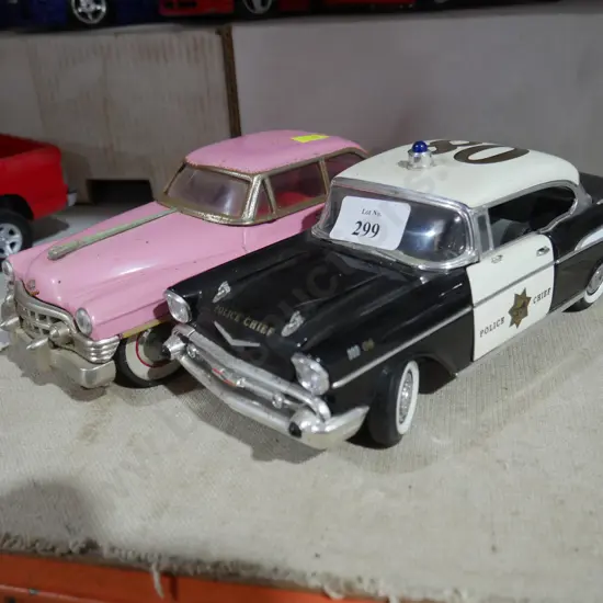 2 model cars