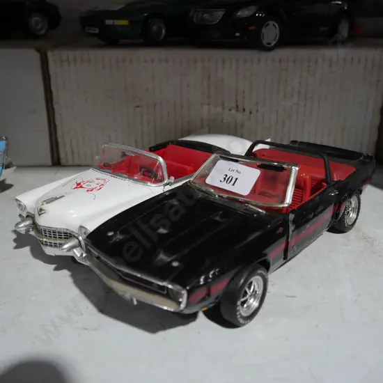 2 model cars