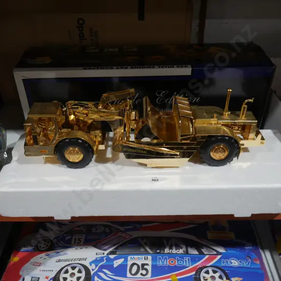 Golden edition 433 dual engine pay scraper