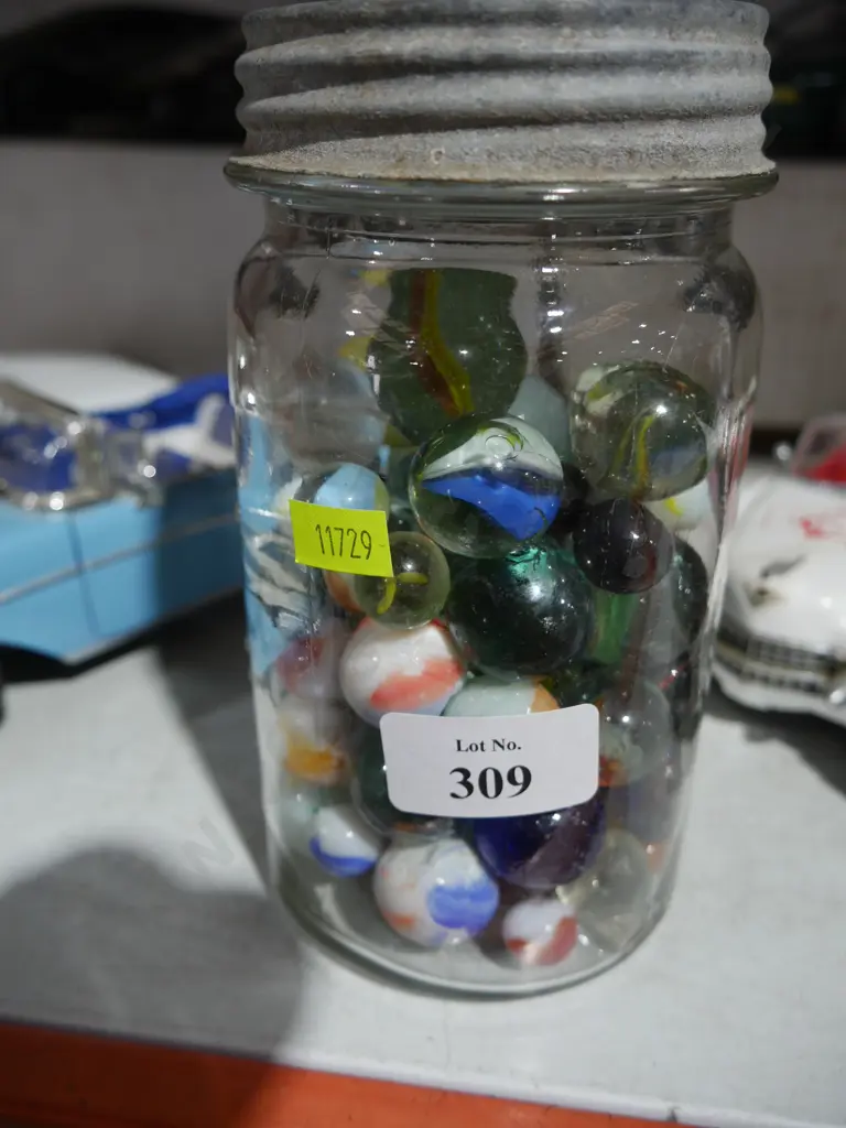 Jar of marbles Image 1++