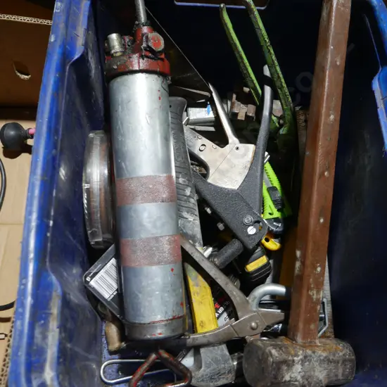 Assorted workshop tools