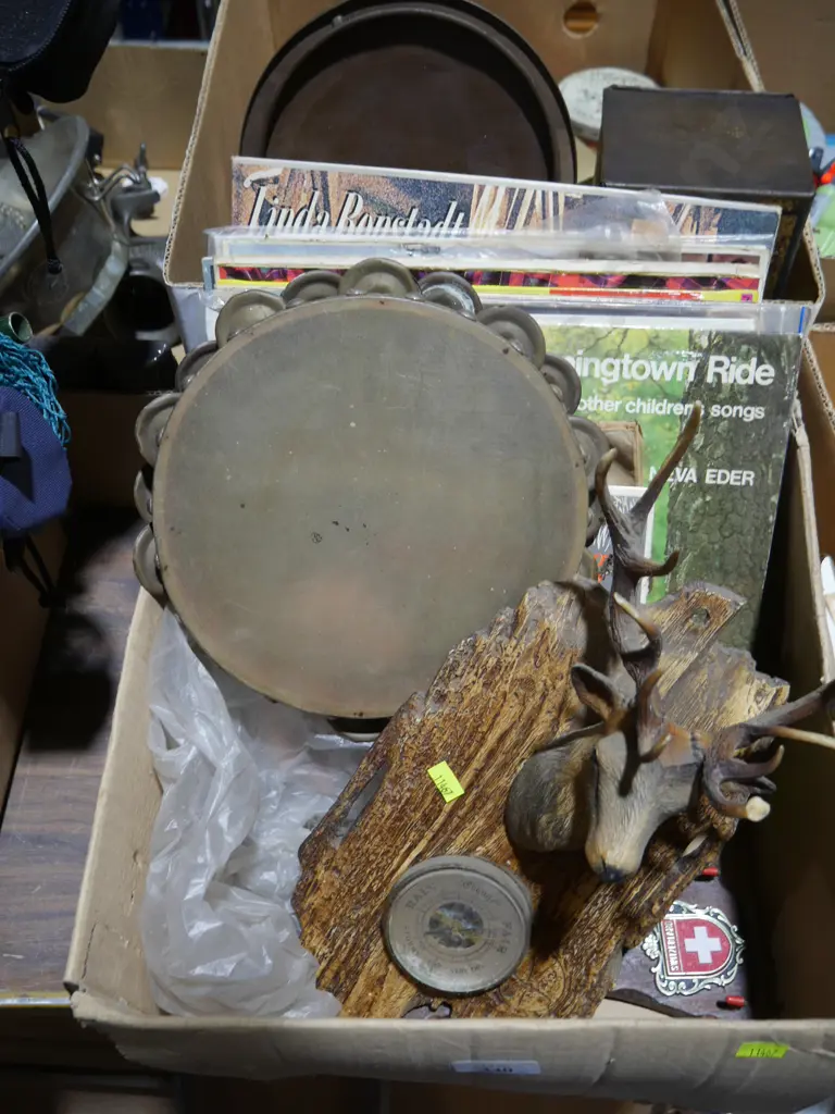 Records, tamborine etc Image 1++