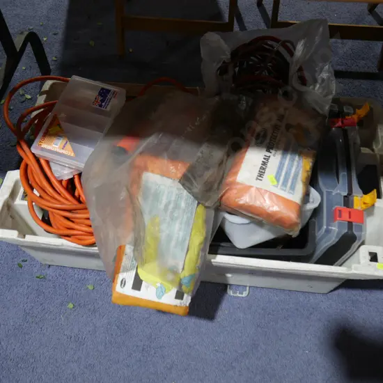 Assorted power cords etc