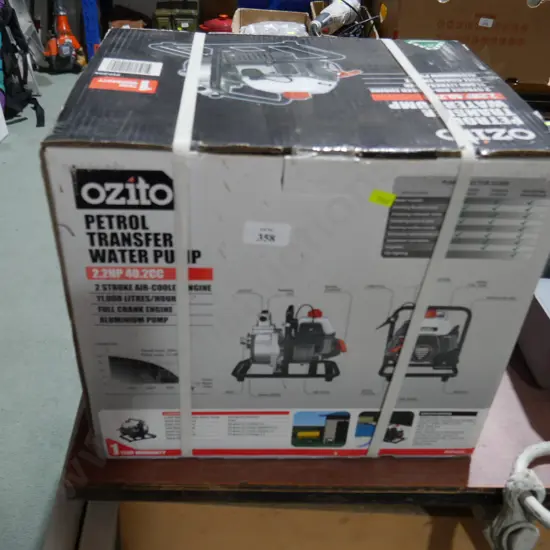 Ozito petrol transfer water pump