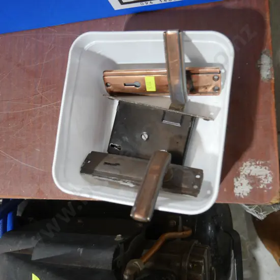 Door handle and lock