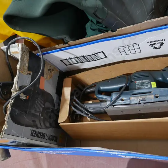 Electric sander and drill