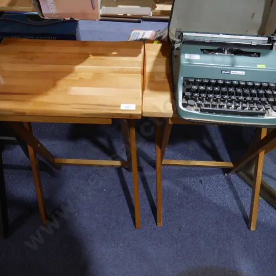 2 folding tables