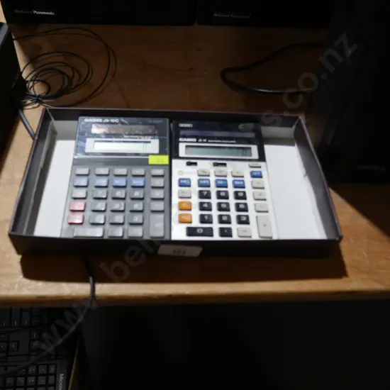 2 Casio calculators