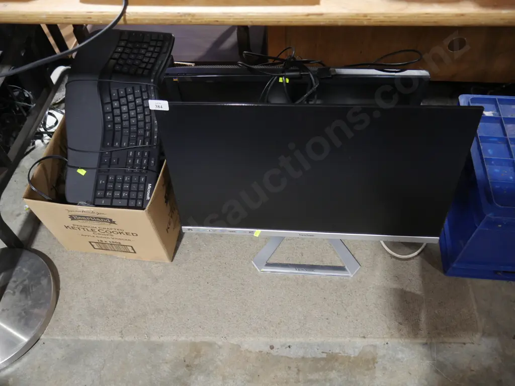 2 monitors, speakers, keyboards etc Image 1++