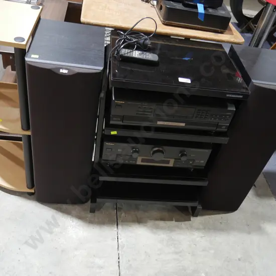 Stereo system and speakers