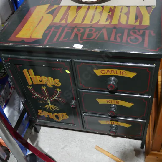 Painted cabinet