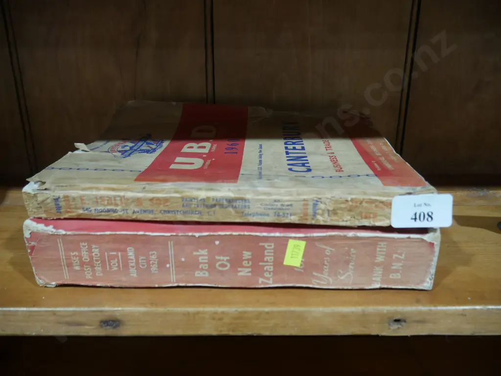 Bank of New Zealand book etc Image 1++