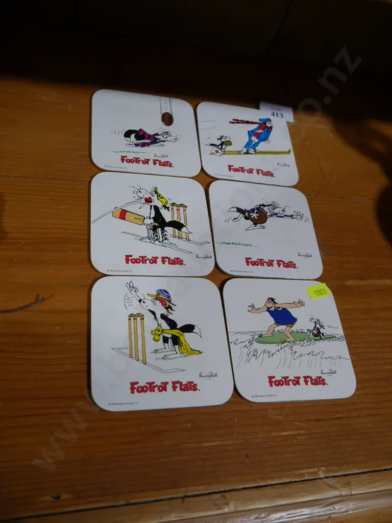 Footrot Flats coasters Image 1++