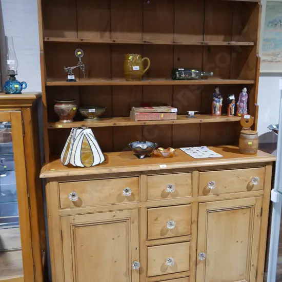Baltic pine hutch dresser