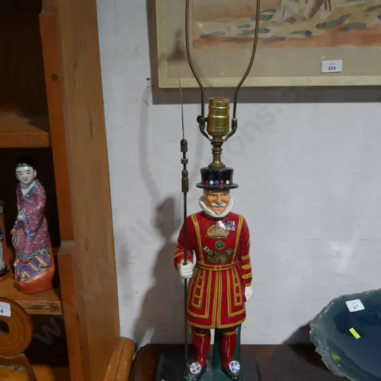 The Beefeater lamp