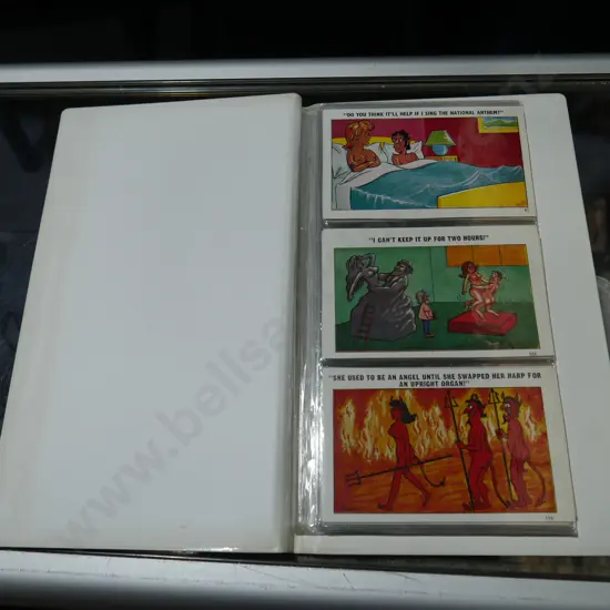 Novelty postcards
