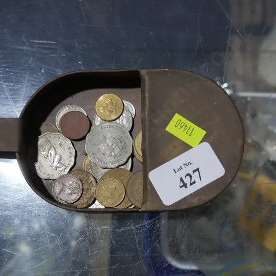 Assorted coins