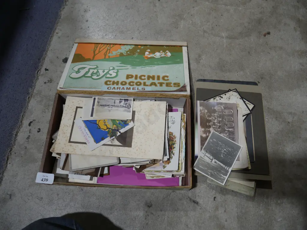 Assorted postcards, Fry's Chocolate box etc Image 1++