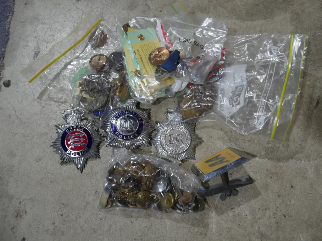 Assorted badges and buttons Image 1++