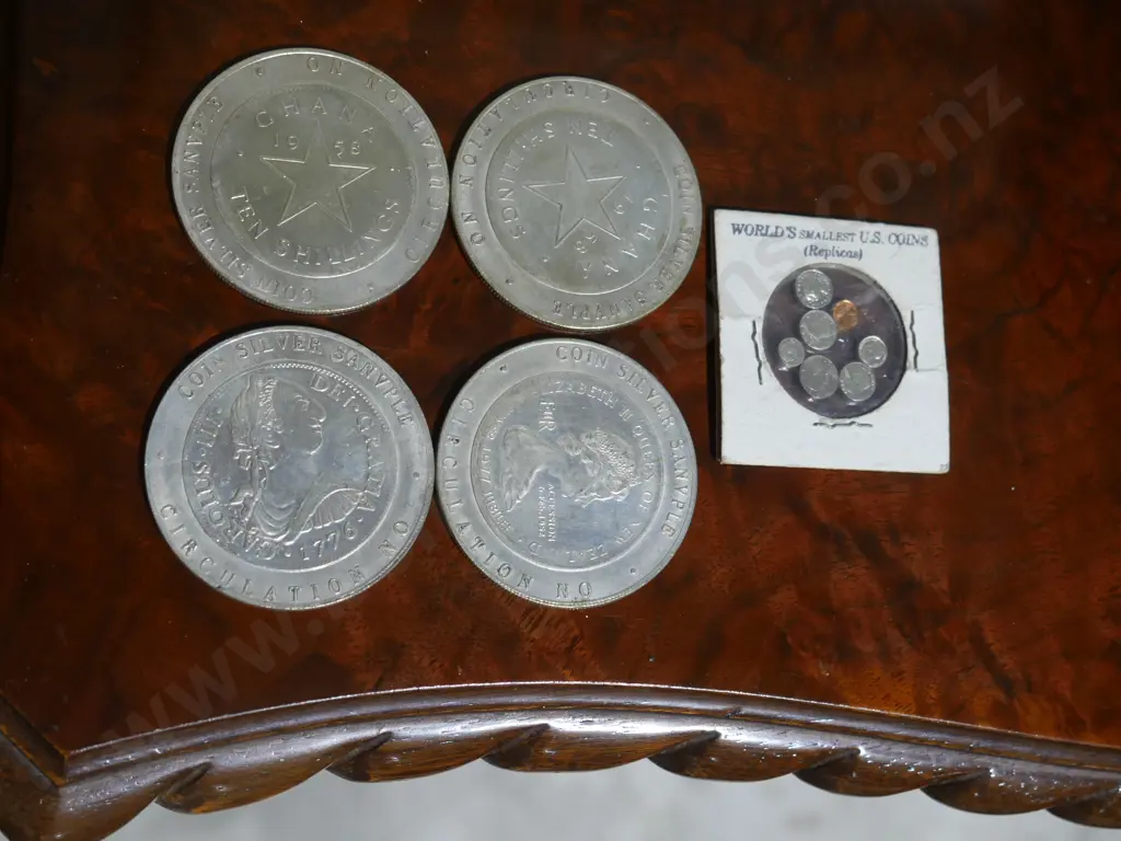 Miniature replica coins etc Image 1++