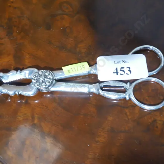 Silver tongs