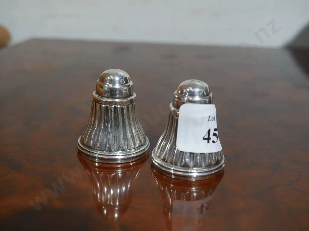 Stirling silver salt and pepper shakers Image 1++