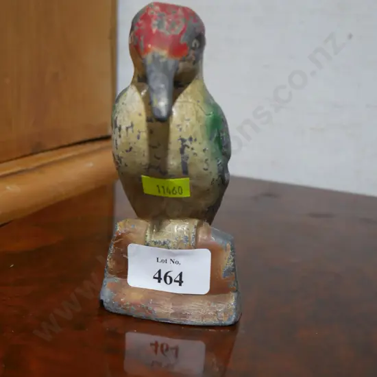 Cast metal bird