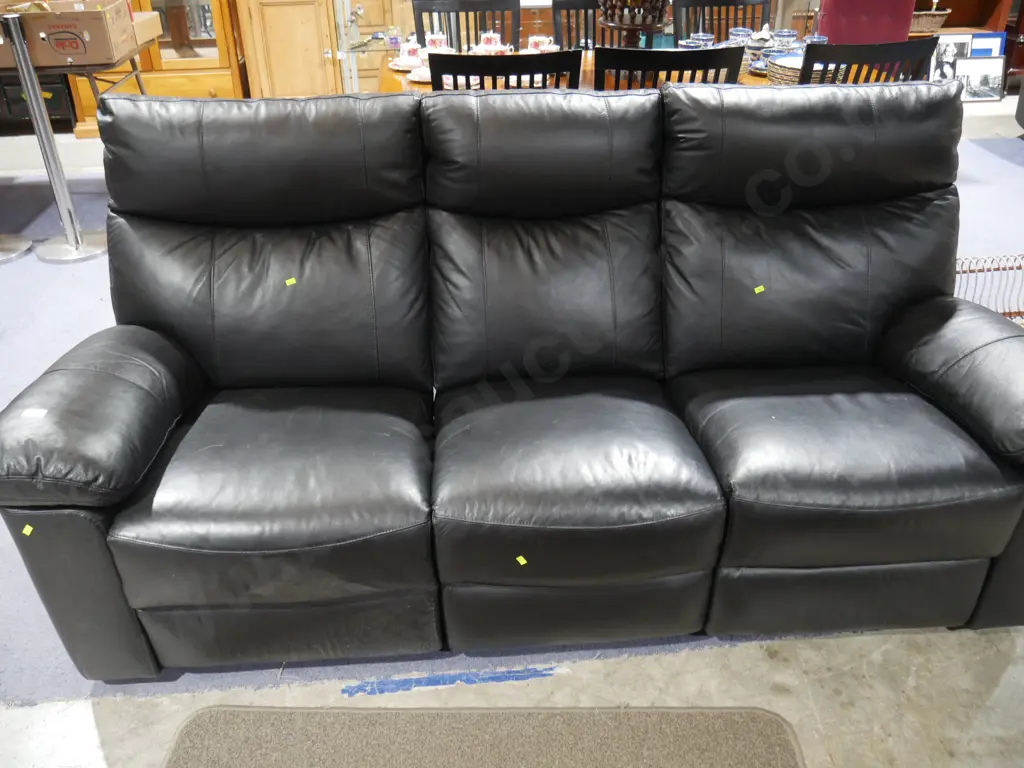 Black 3 seater couch Image 1++