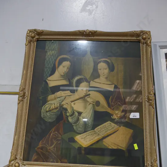 Framed artwork
