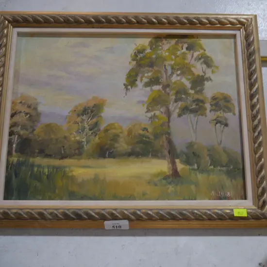 Billy. B landscape oil painting