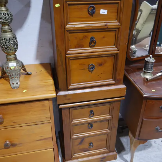 Pair of bedside drawers