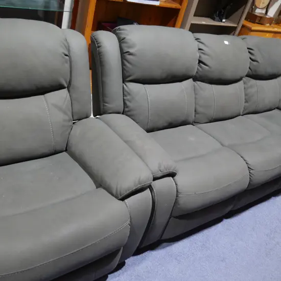 Three-piece lounge suite