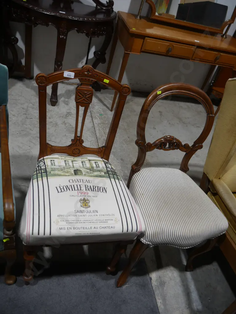 Two dining chairs Image 1++