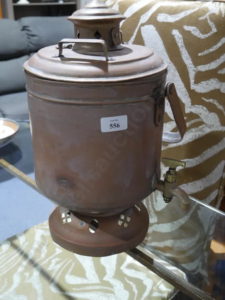 Copper hot water tank Image 1++