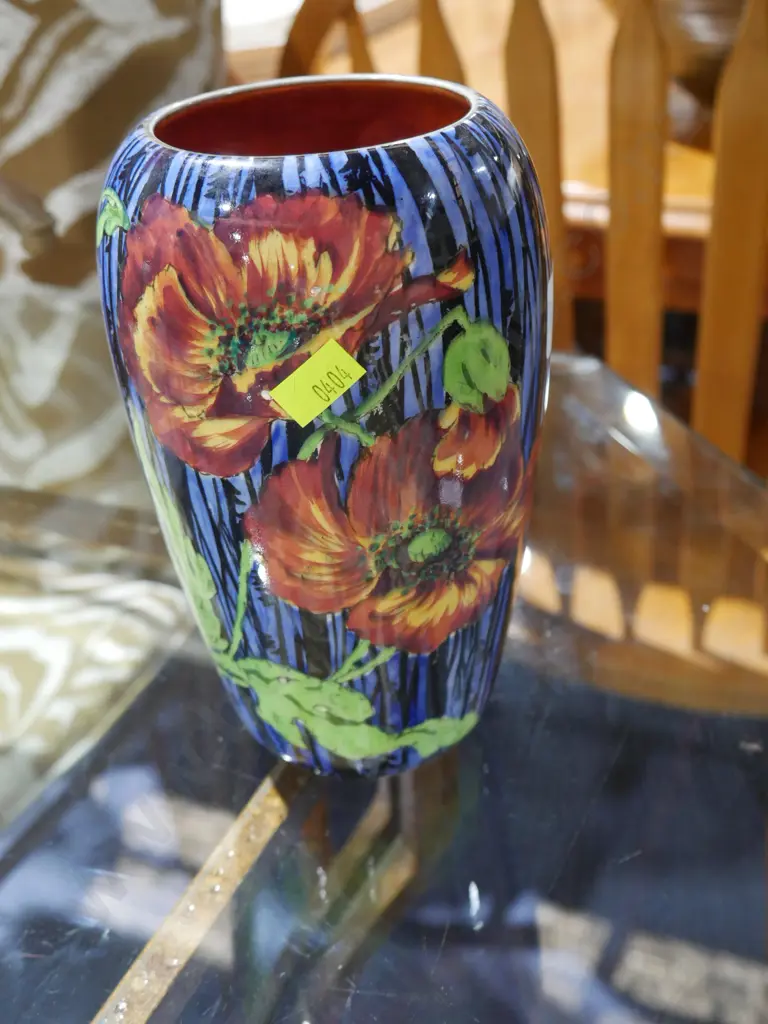 Glass top dining table and four chairs Image 1++