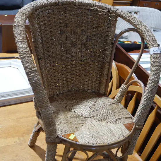 Seagrass child's chair