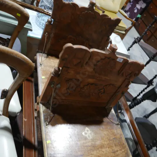 Two oriental chairs