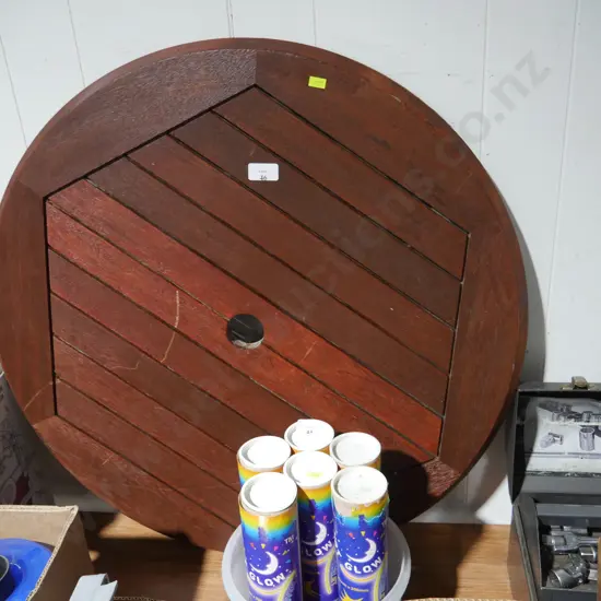 Wooden lazy susan
