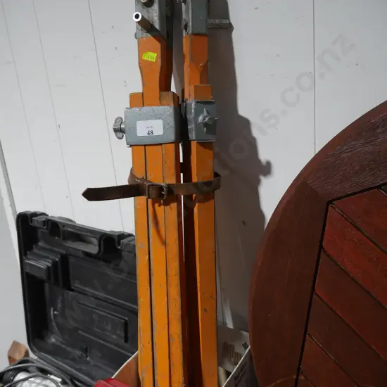 Surveyors tripod