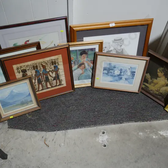 Assorted artworks