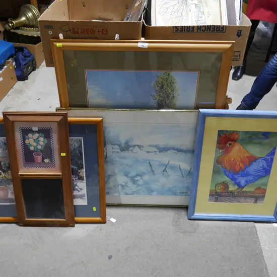 Assorted artworks