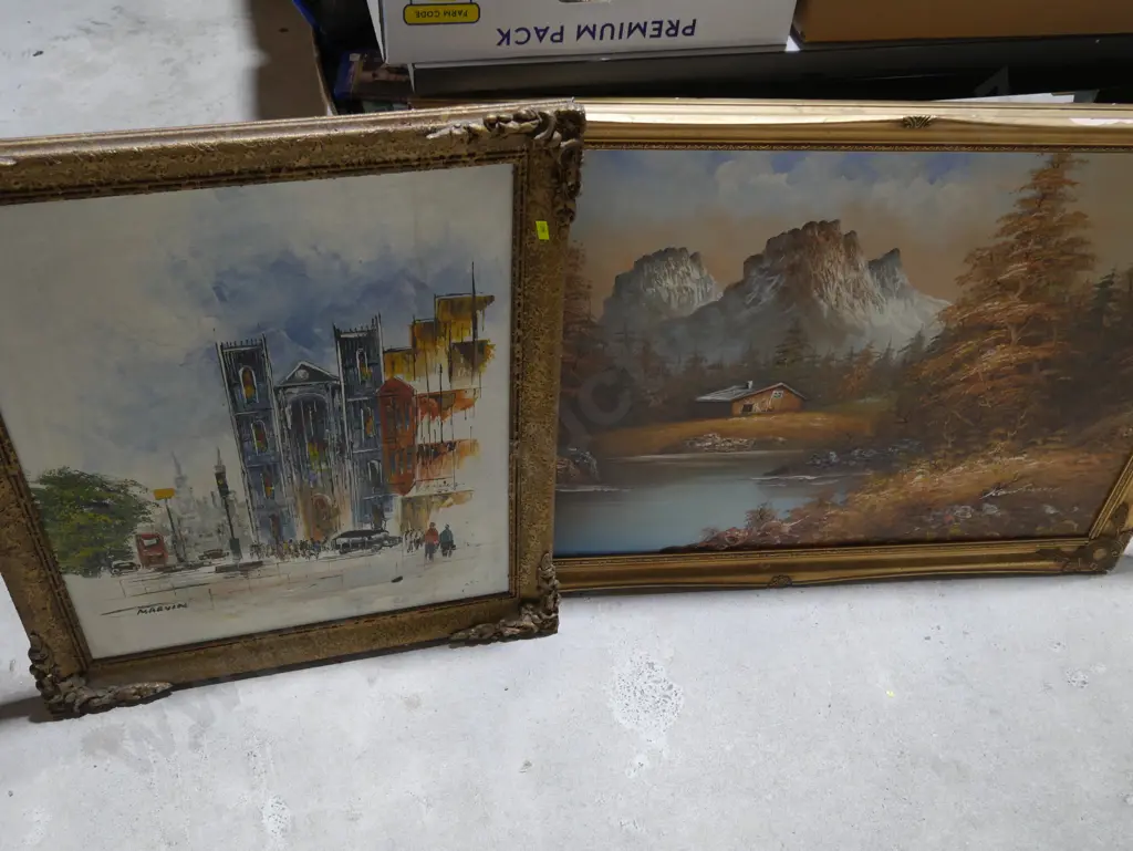 Two oil paintings Image 1++