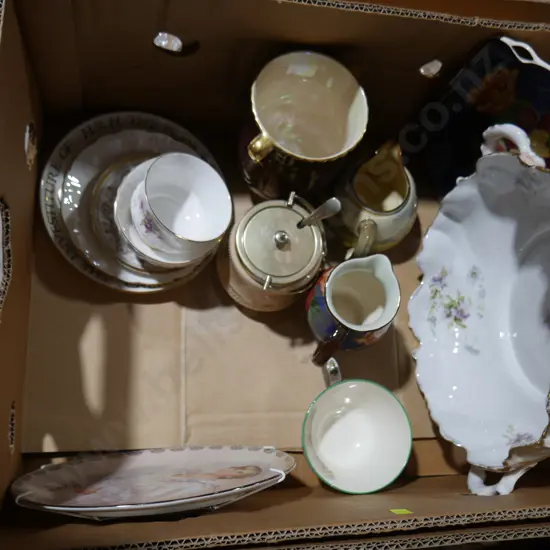 Assorted china