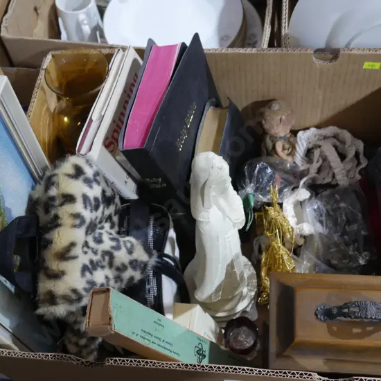 Books, ornament etc
